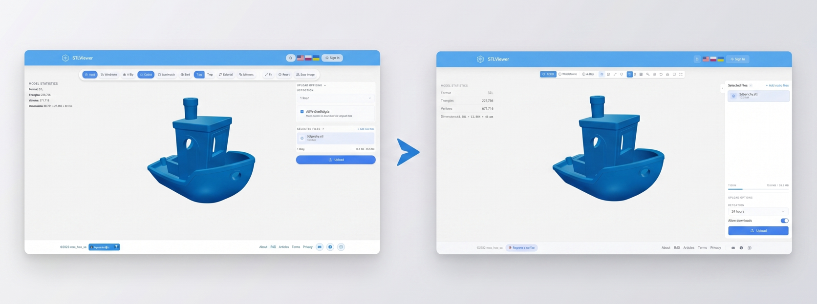 Redesigned toolbar and panels — rectangular layout throughout The new rectangular interface