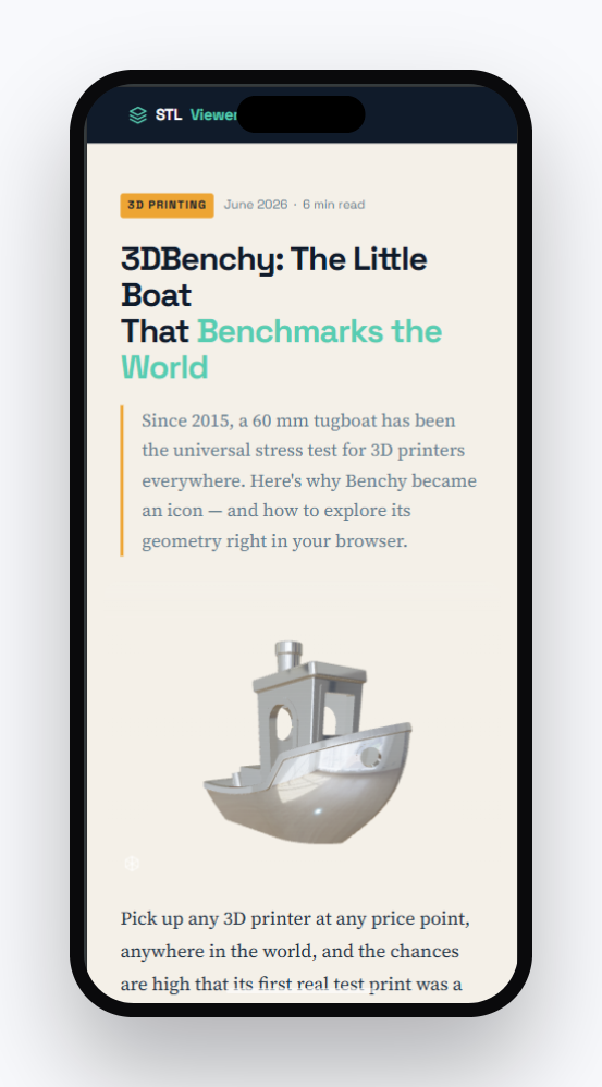 Placeholder — replace with a screenshot of the embedded viewer on a mobile phone, showing it scaled responsively within a page